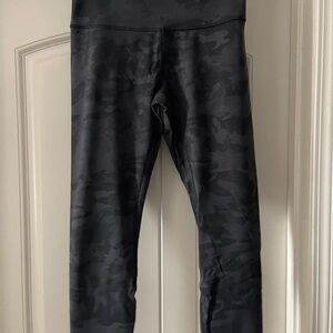 Black Camouflage Leggings